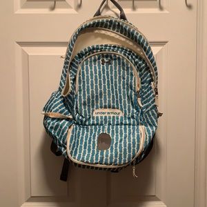 Teal Under armour backpack